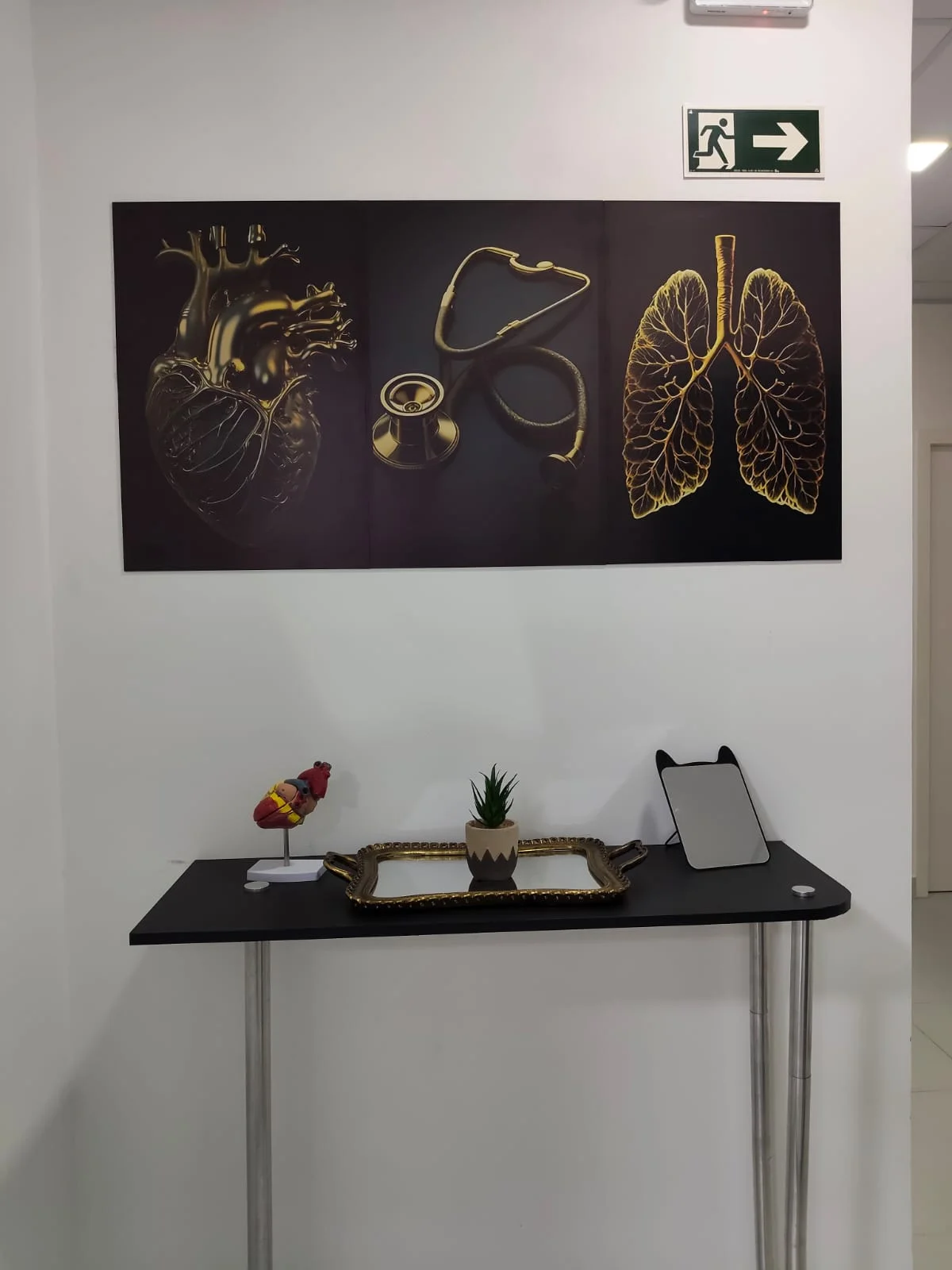 Espaço interno da Clínica Médica MP