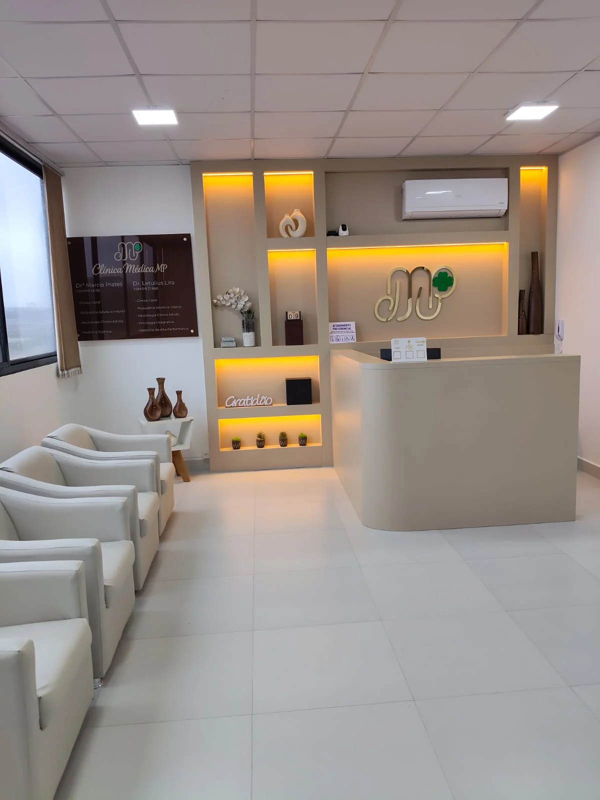 Recepção da Clínica Médica MP